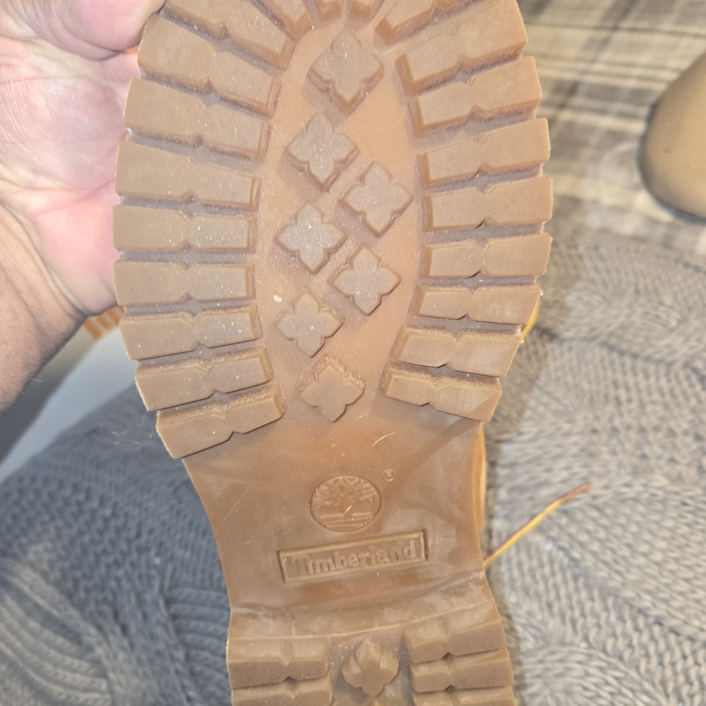 Men's Timberland Premium 6" Waterproof Boot Wheat size 10 - Picture 9 of 10